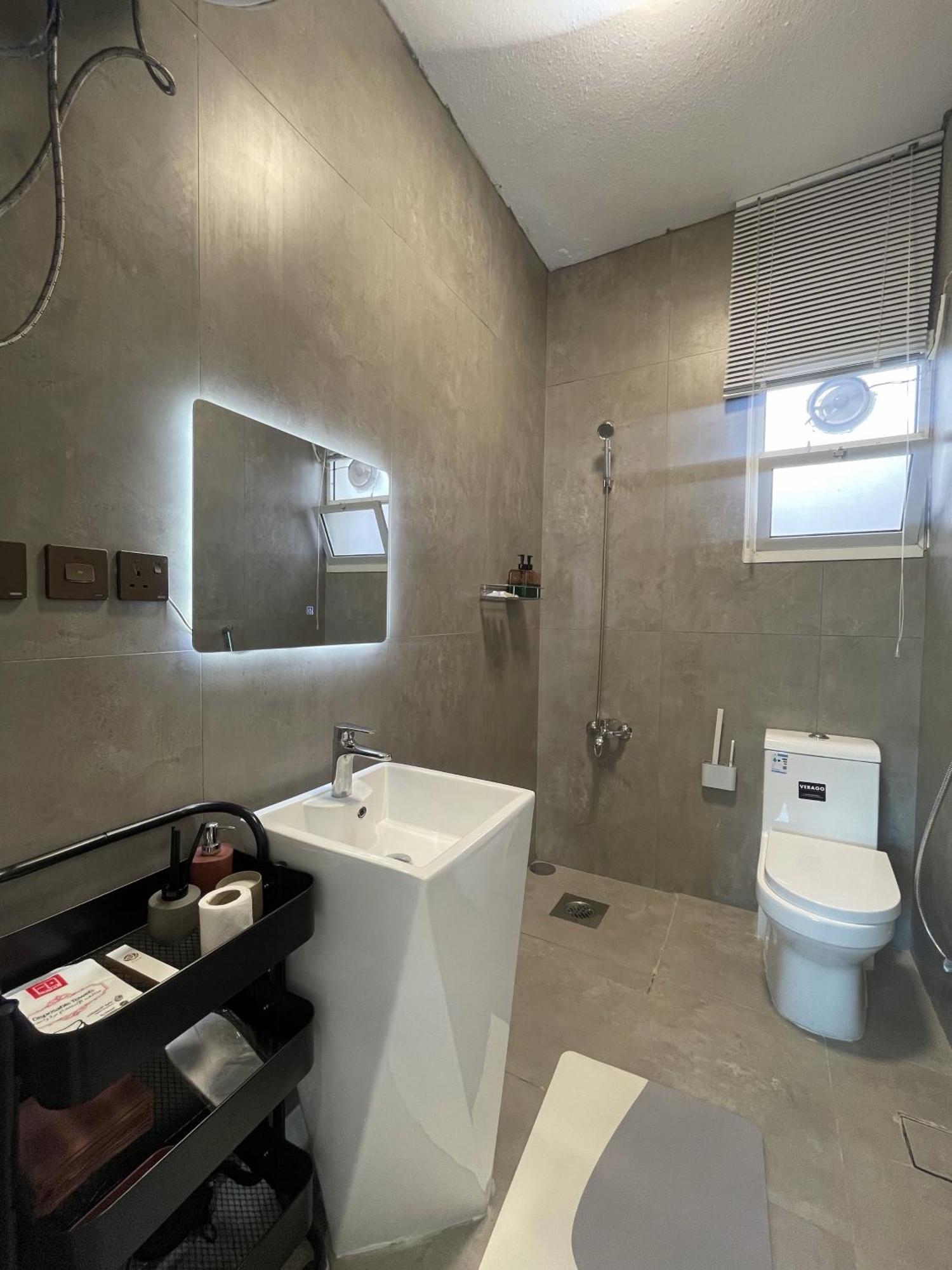 غرفة نوم وصالة مدخل ذكي Apartment